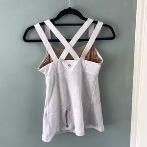 Lululemon White Tank Top